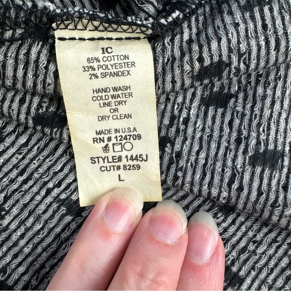 IC by Connie K Polka Dot Large Button Pinup Rockabilly Short Sleeve Coat large - Picture 8 of 12